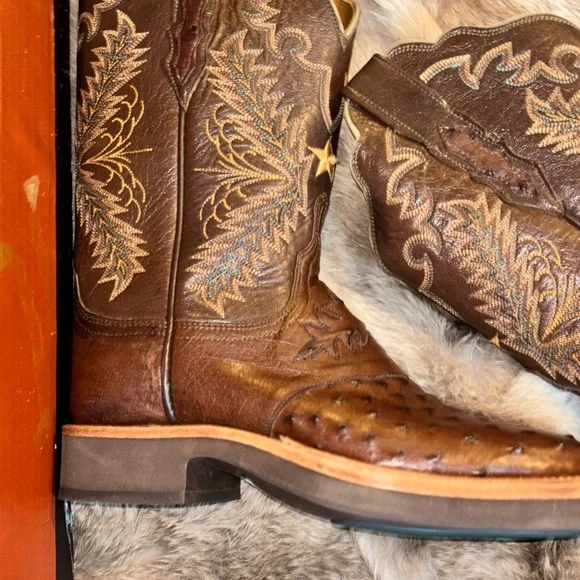 Brand New One of a Kind Custom Womens Lucchese Boots, 7B - Picture 7 of 16